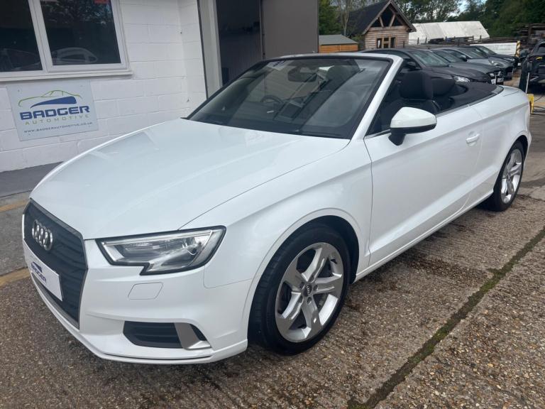 2017 Audi A3 Cabriolet 1.4 TFSI CoD Sport S Tronic Euro 6 (s/s) 2dr CONVERTIBLE Petrol Automatic