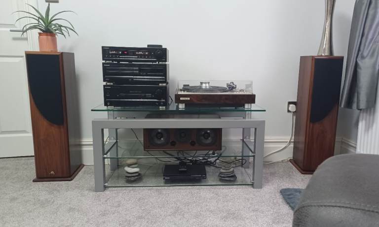 Mid 90's Pioneer 4 Piece Stacking System.