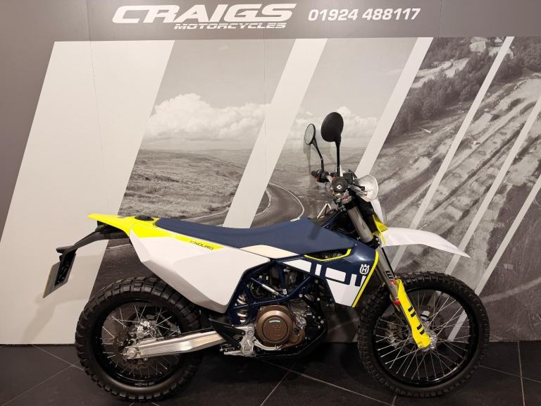 Husqvarna 701 ENDURO 2024 BIKE ONLY 900 MILES IMMACULATE AT CRAIGS MOTORCYCLES 