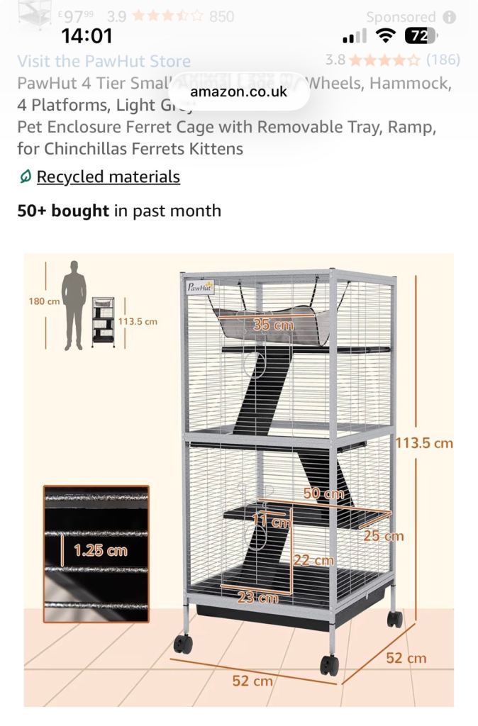 Pet cage 