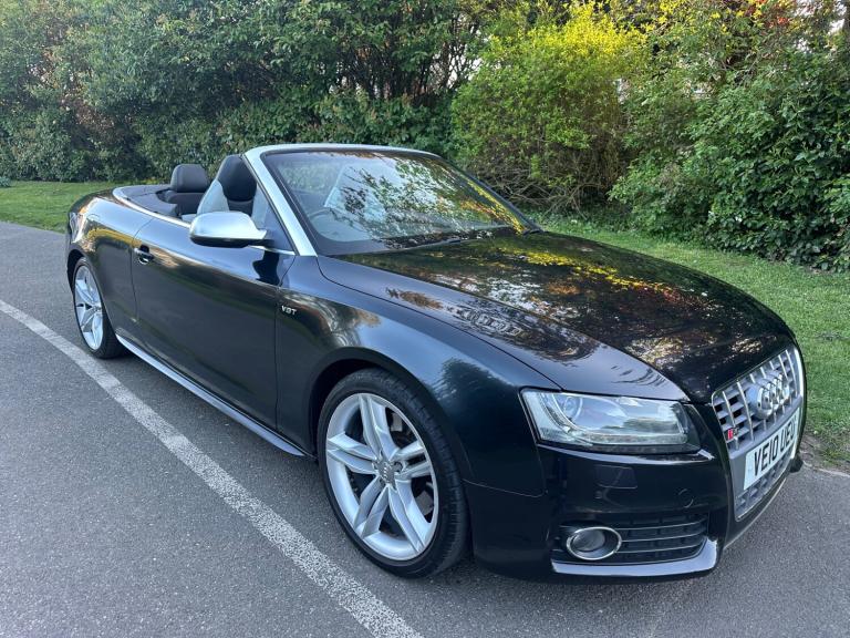 2010 Audi A5 S5 Quattro 2dr S Tronic 3.0 V6 AUTOMATIC HPi ULEZ, 2 OWNER CONVERTIBLE Petrol Automatic