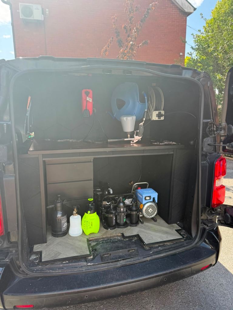 Complete Professional Mobile Car Detailing / Valeting Setup – Kranzle, Tornador, DAS-6