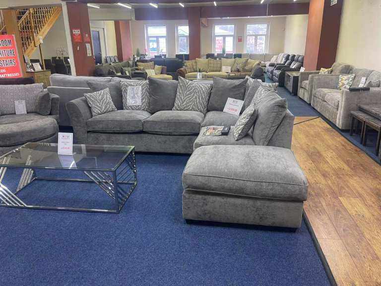 Modern 3+2 Seater Dylan Sofa & Corner Sofa Available Free Home Delivery 🚚🚛