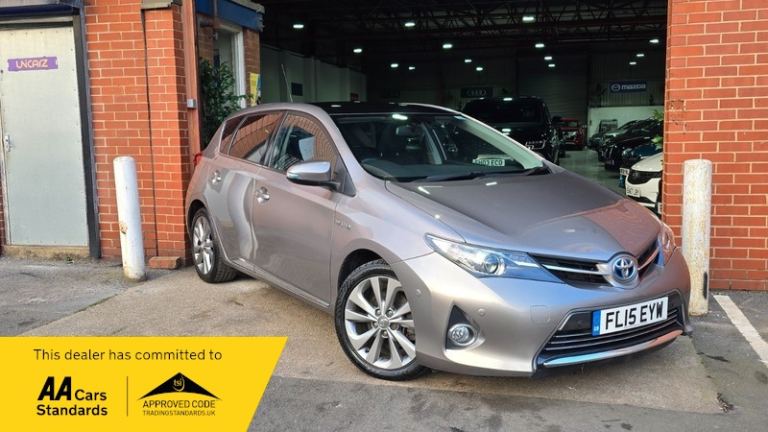 2015 Toyota Auris 1.8 VVT-h Excel CVT Euro 5 (s/s) 5dr HATCHBACK Hybrid Automatic