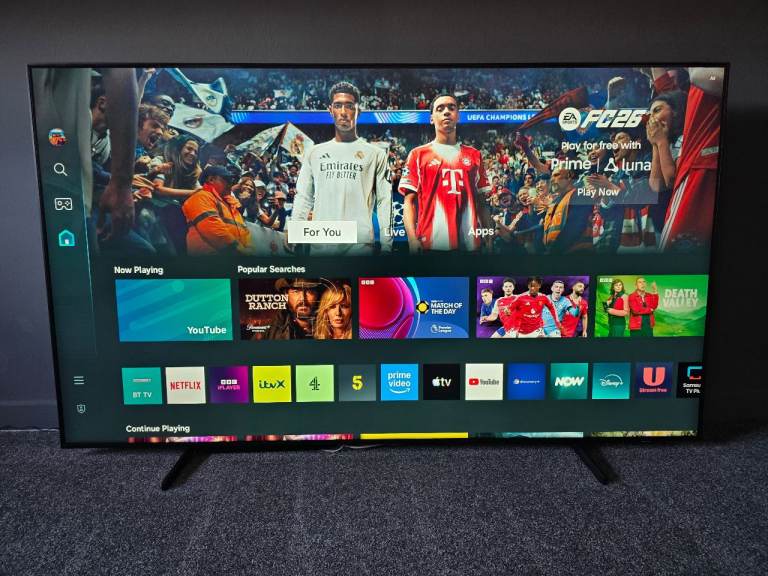 75" Samsung smart UHD 4K TV