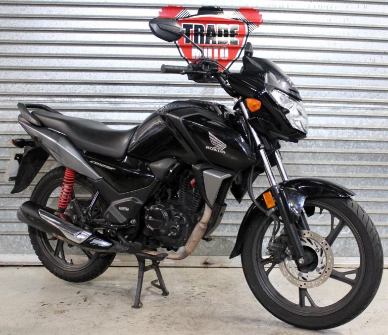 2022 71 HONDA CBF 125 M-M CB 125 F CB125F BLACK HPI CLEAR TRADE SALE NEW MOT 14K