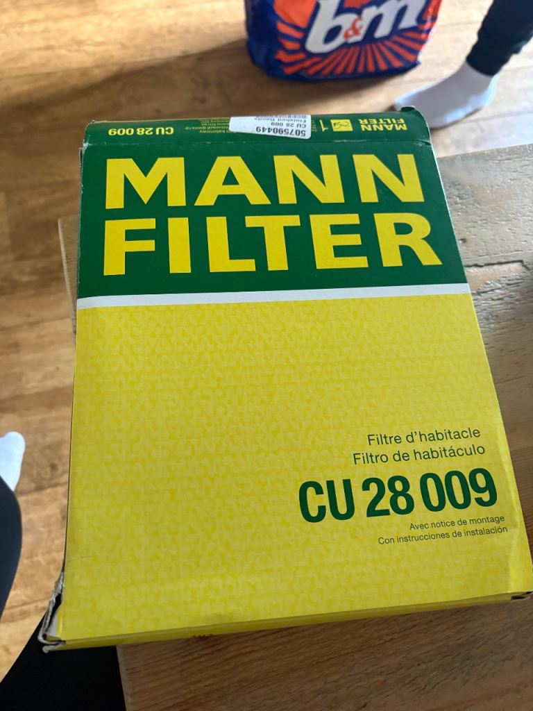 Cabin/ Pollen filter brand new