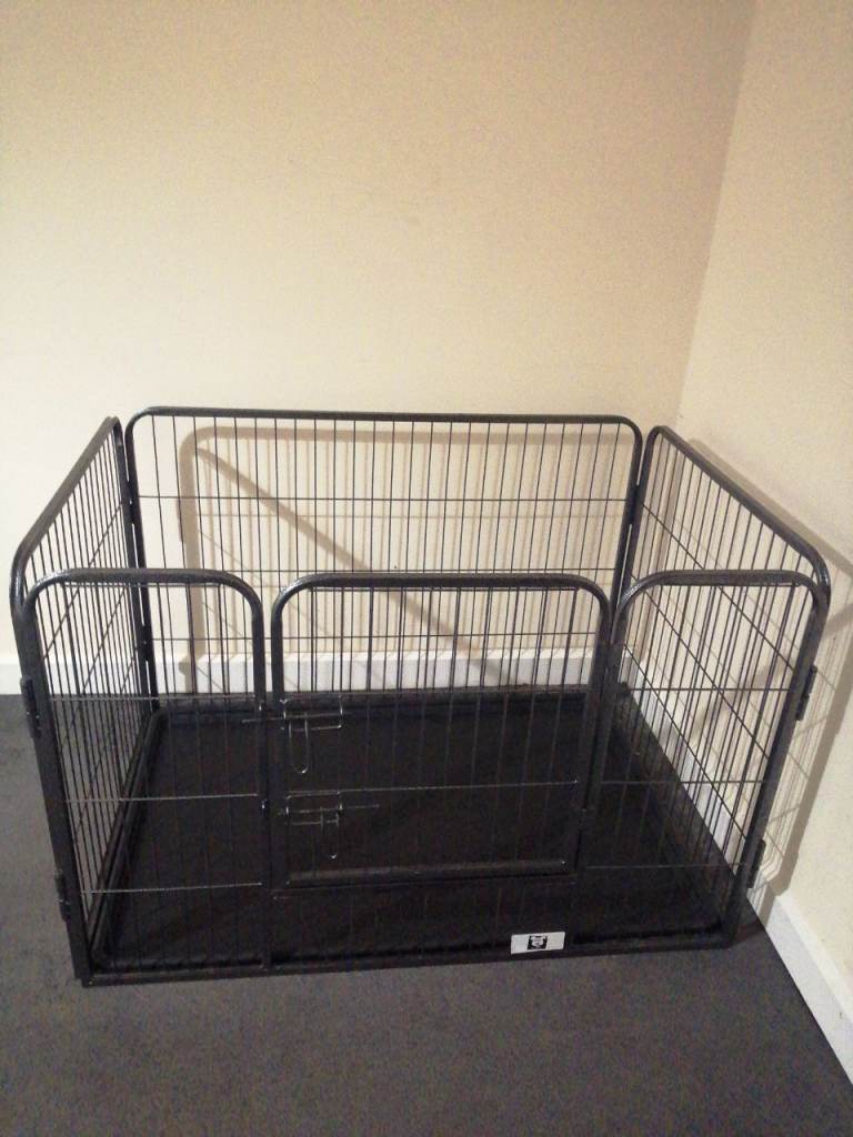 Heavy duty large dog cage 