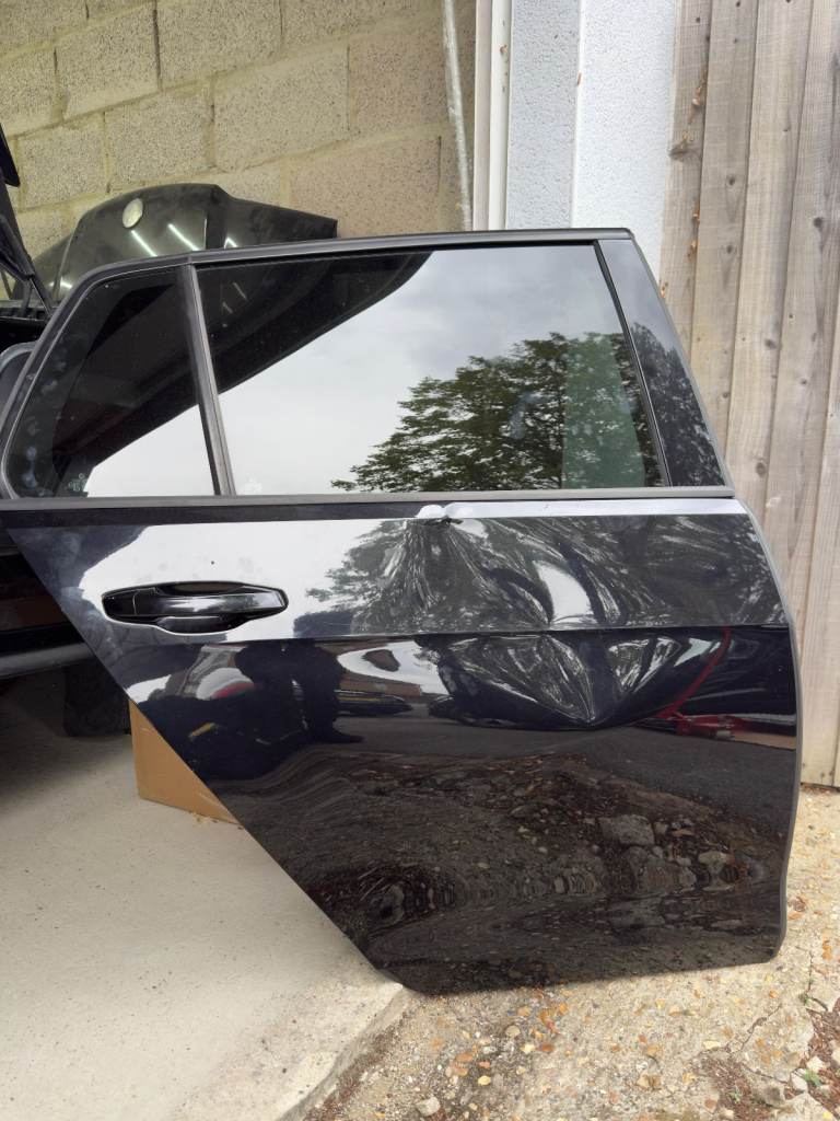 Volkswagen Golf MK7 Driver Side Rear Passenger Door Complete LC9X Black