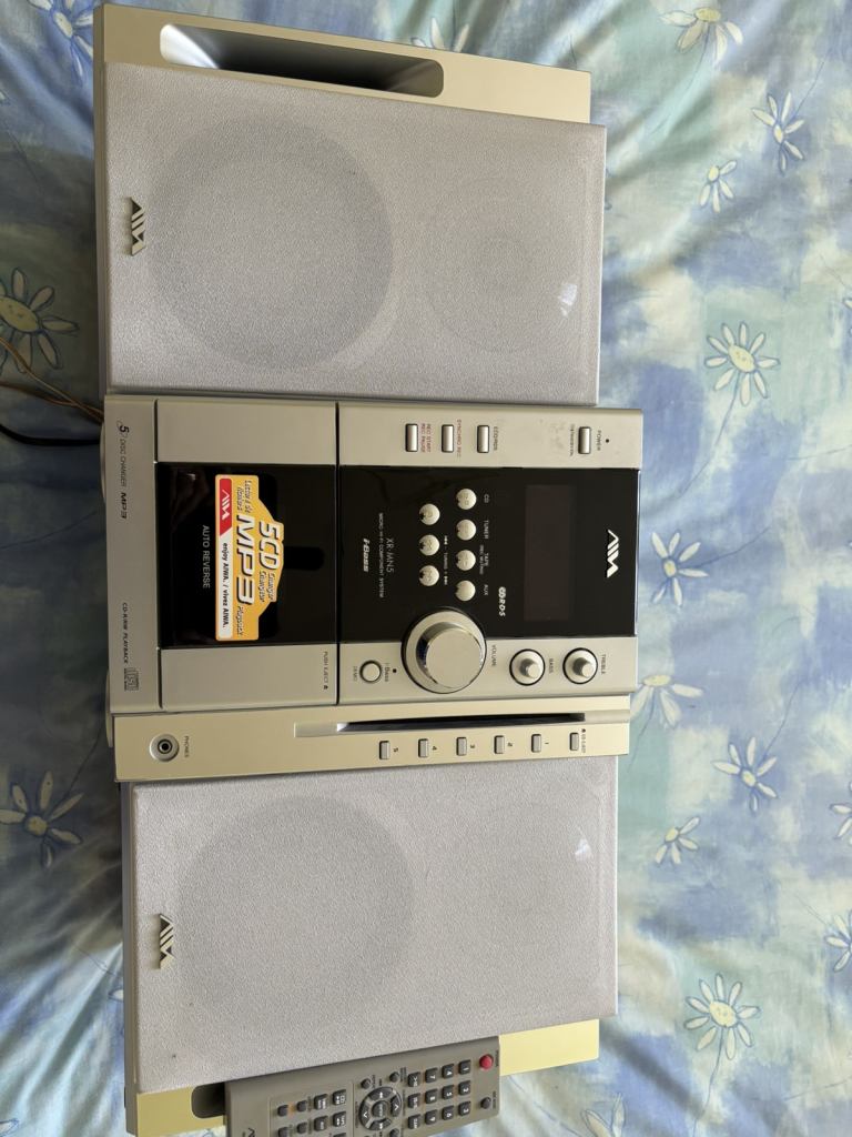 AIWA 5CD Charger MP3/Tape HiFi system 