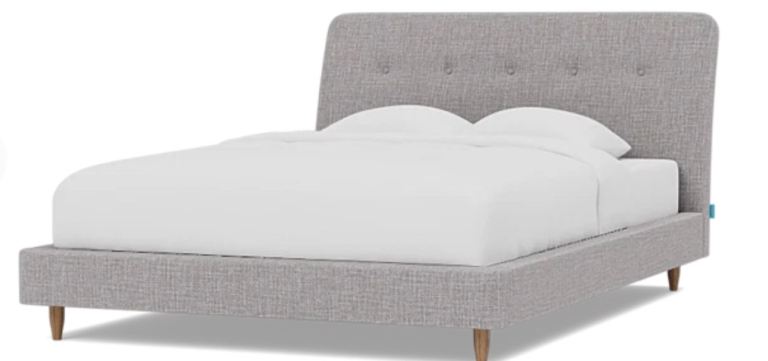 Simba Orion Bed Base Double Light Grey