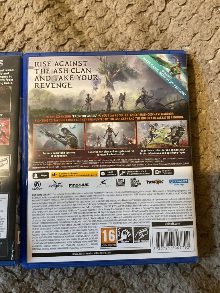 PS4 / PS5 Games Bundle – Avengers, Resident Evil 2, Uncharted, Avatar