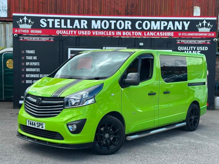 2015 Vauxhall Vivaro 1.6 CDTi 2900 BiTurbo ecoFLEX Crew Van L1 H1 Euro 5 (s/s) 5dr (6 Seat) PANEL...