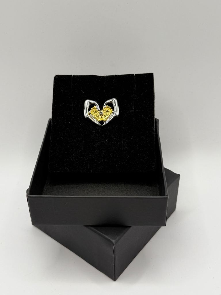 Beautiful medical themed gold coloured brooch gift-Doctor, Medical student, Nurse, OT, Physio