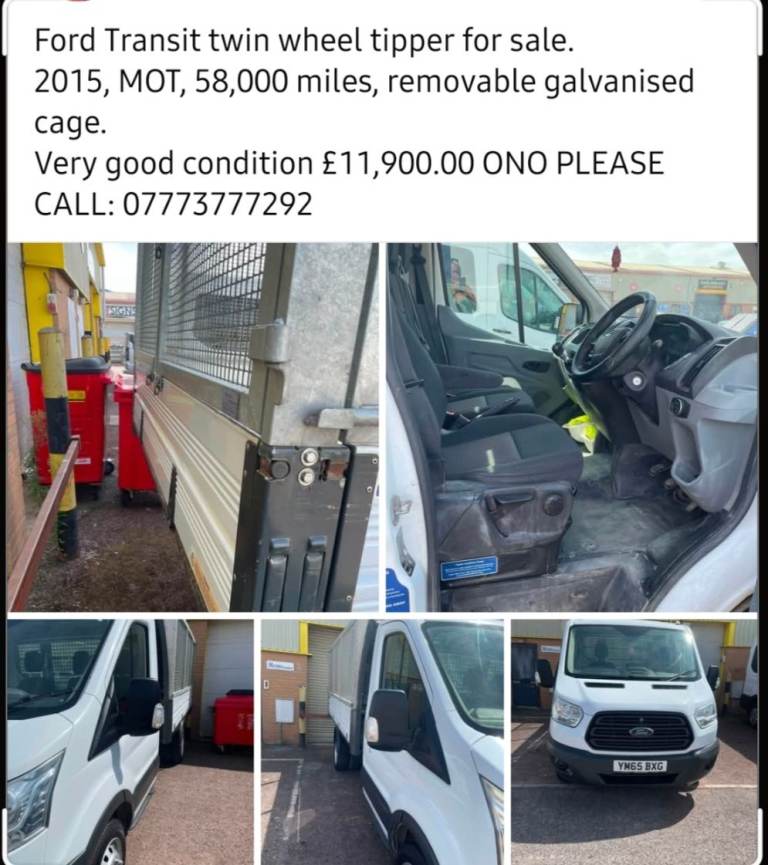 Ford, TRANSIT, Other, 2015, Manual, 2198 (cc)
