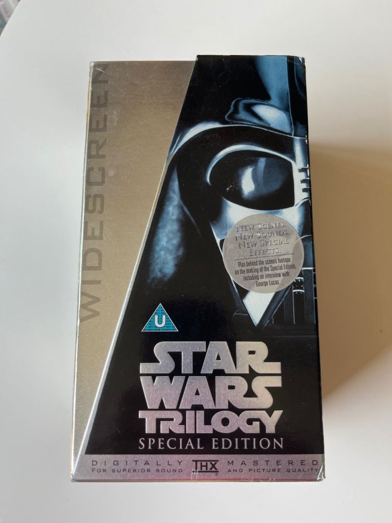 Star Wars Trilogy VHS 