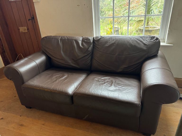 Leather Sofa 
