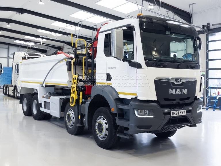 2024 (24) MAN TGS 35.440 8X4 TIPPER GRAB