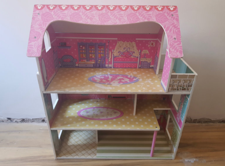 3 storey solid dolls house
