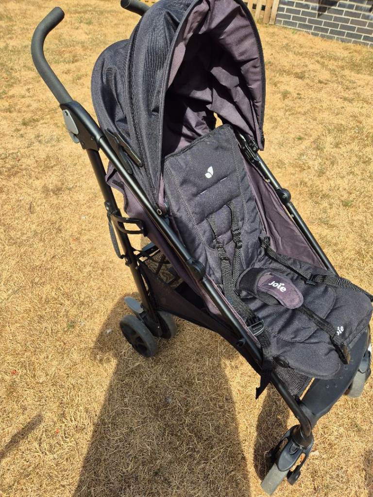Joie Black Pushchair Stroller – Good Condition