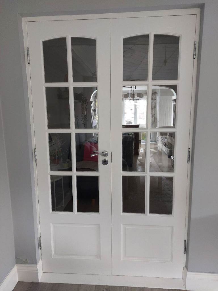 Internal White French Doors