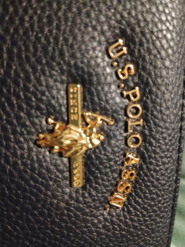 U.S. Polo Assn. Navy Zip-Around Wallet - NEW with Tags