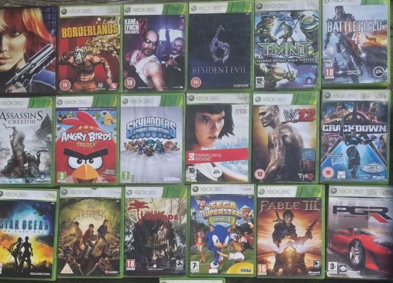Xbox 360 games