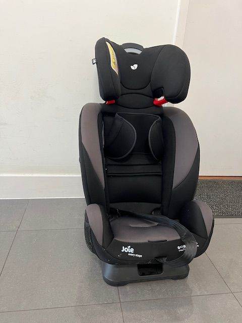 Joie Every stage Car Seat – Adjustable Child Seat (Black/Grey)