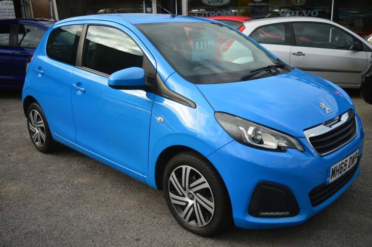 2016 Peugeot 108 1.0 Active Hatchback 5dr Petrol Manual Euro 6 (68 ps) Petrol