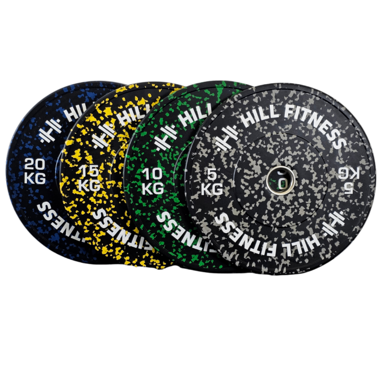 Hill ChromaFlex Bumper Plates 100kg Set - Weights Gym