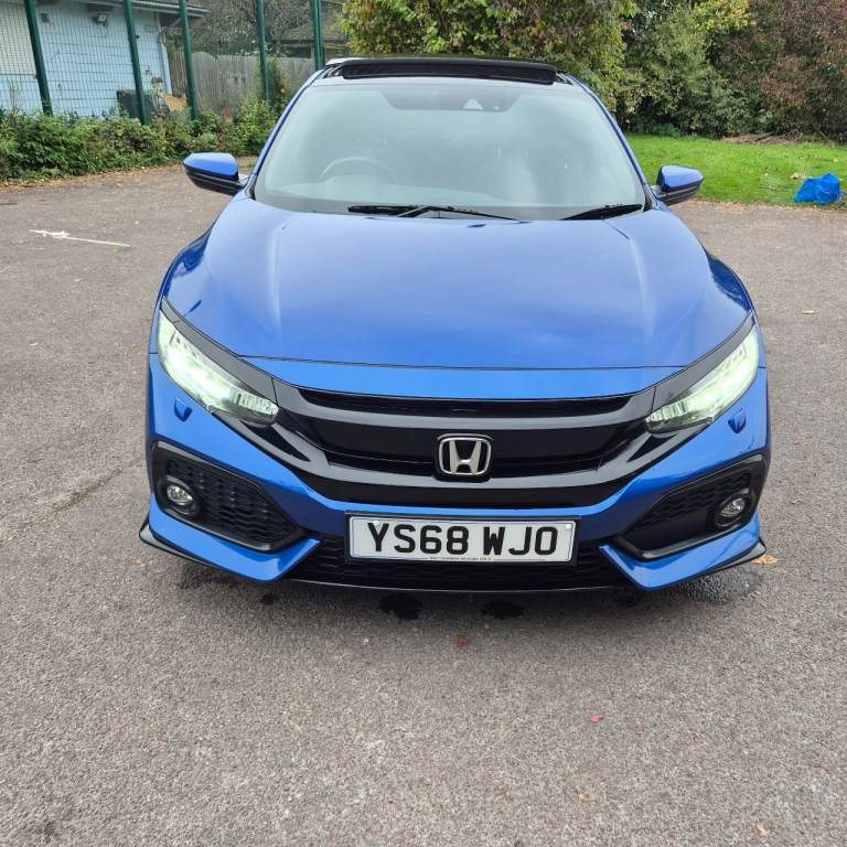 Honda, CIVIC 2019, Rare Sport Plus Auto, PanRoof, new MOT, reliable, buletproof engine serv-hist.