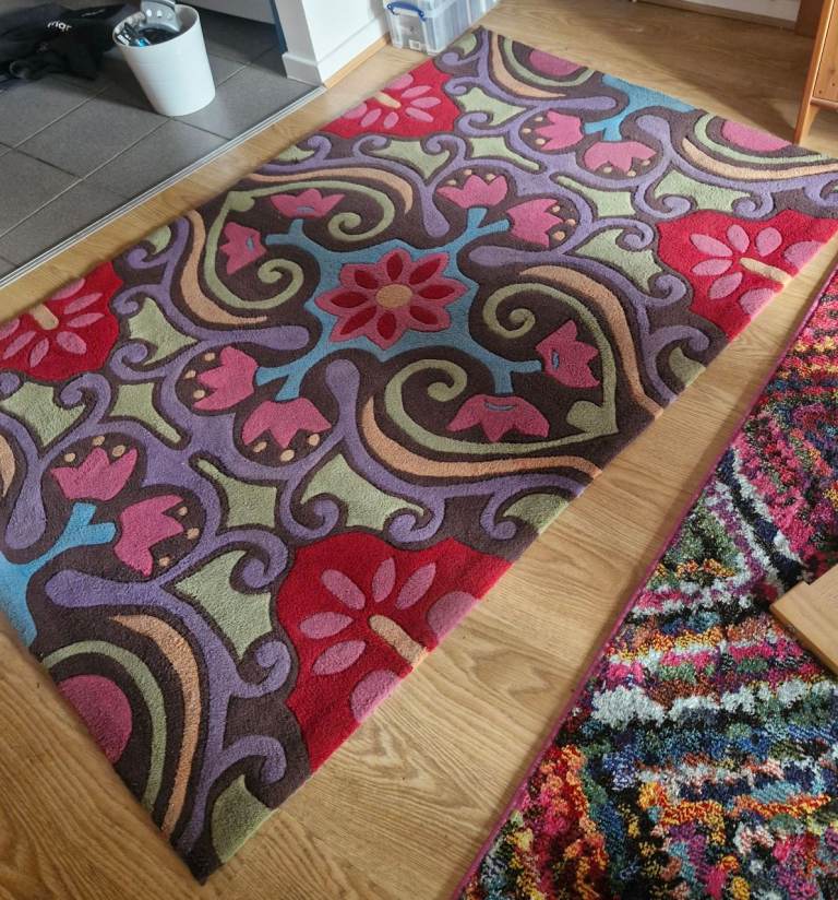 Brightly coloured Rug
