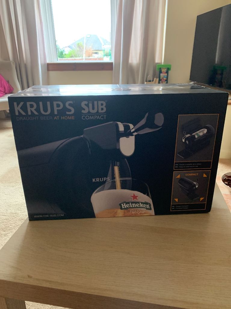 Krups beer machine 