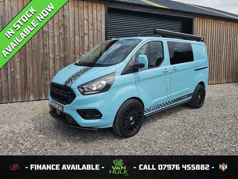 2020 FORD TRANSIT CUSTOM CREW CAB*ENFORCER*MASSIVE SPEC*WET BELT DONE*AIR-CON*
