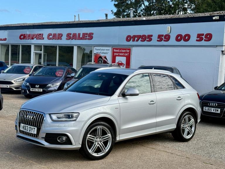 2013 Audi Q3 2.0 TDI S line quattro Euro 5 (s/s) 5dr ESTATE Diesel Manual