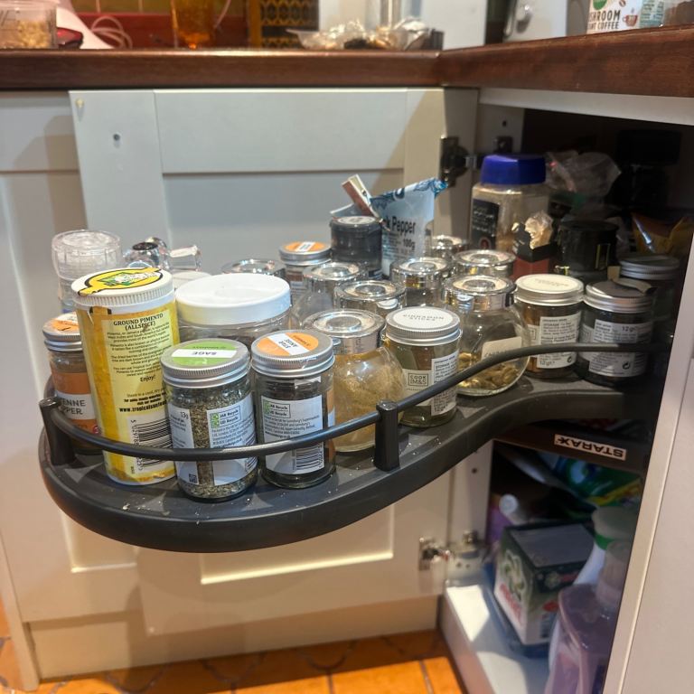 Starax S3103 turn board secret corner shelf unit x1