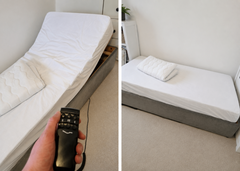 Electric Mobility Riser Single Divan Bed