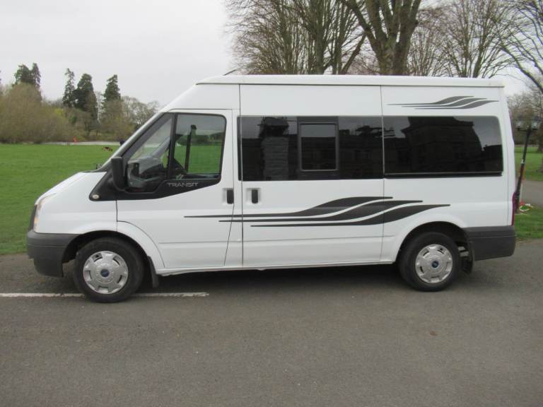 FORD TRANSIT CAMPER WITH DRIVE AWAY AWNING