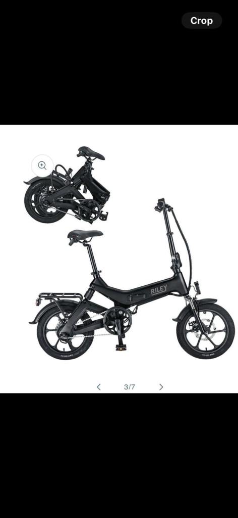 Folding electric bike 