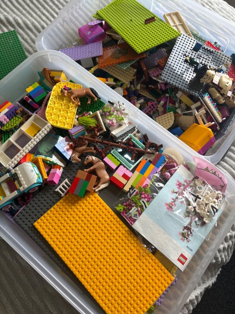 2 large boxes Lego 
