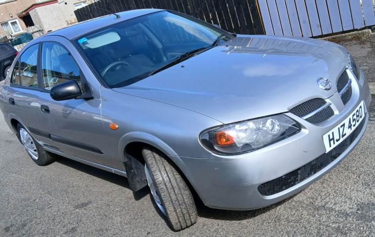 Nissan, ALMERA, Saloon, 2004, Manual, 1497 (cc), 4 doors 11 MONTH'S MOT CERTIFICATE 💥