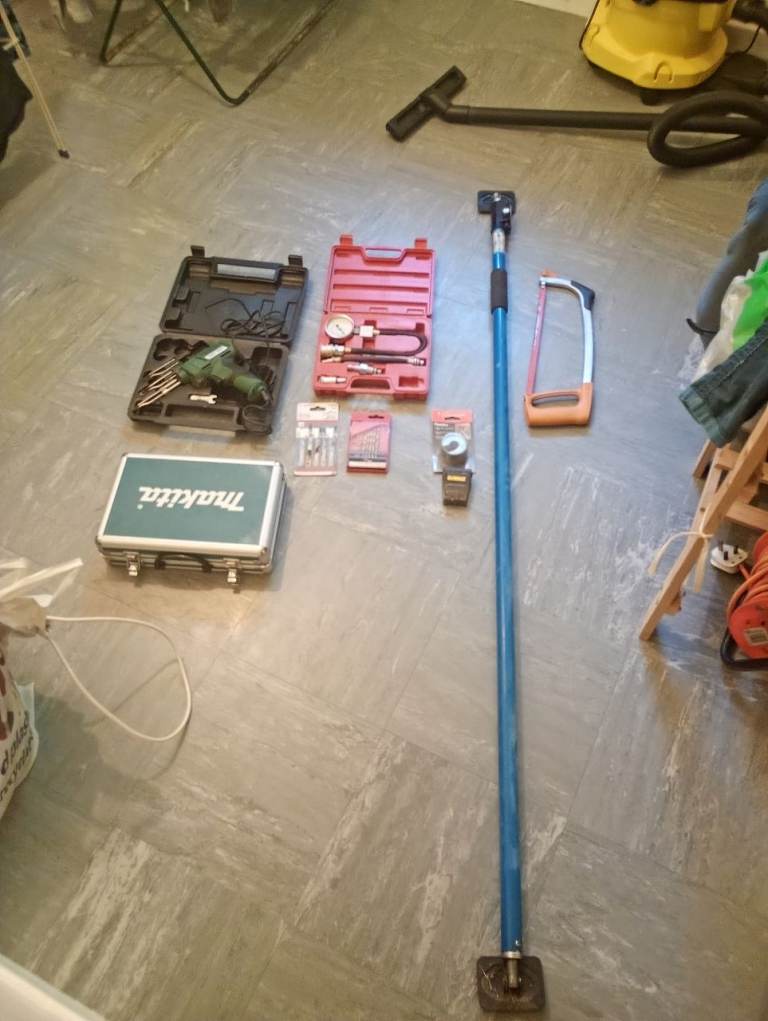 Makita Power Tool Set and Other Hand Tools – Good Condition