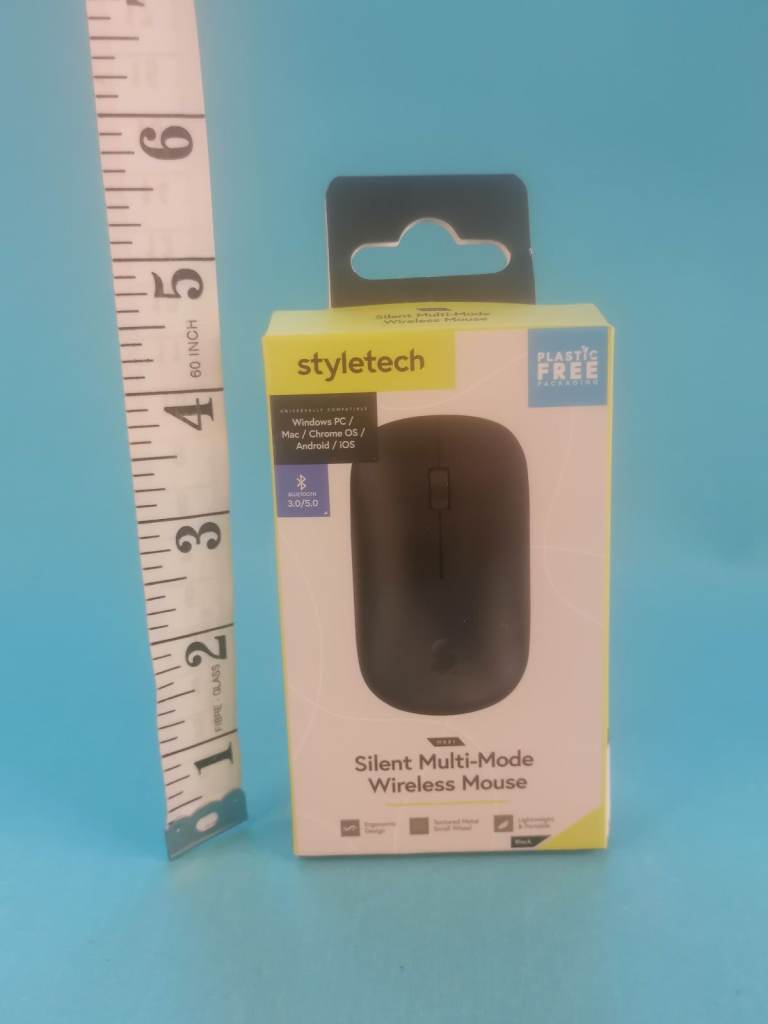 Brand new! styletech Silent Multi-Mode Bluetooth Wireless Mouse for PC & Mac.