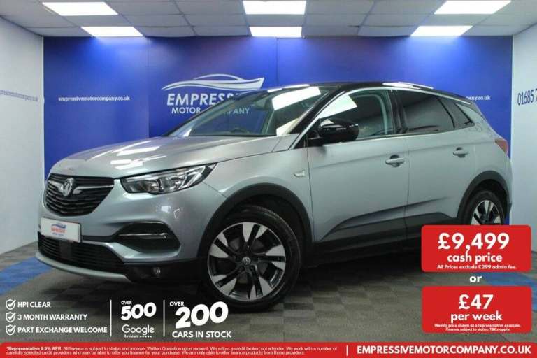 2019 69 VAUXHALL GRANDLAND X 1.5 TURBO D BLUEINJECTION SPORT NAV SUV 5DR DIESEL