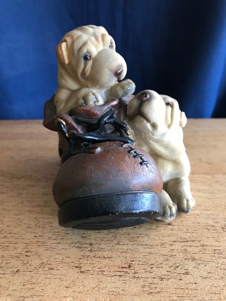 Vintage Retro Puppy Dog Bank