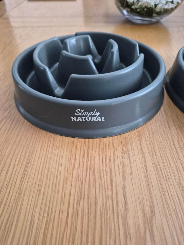 Simply natural greedy dog bowls