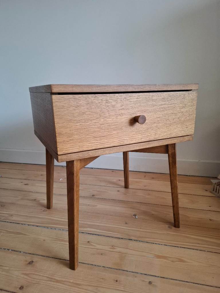 Habitat Kirk Walnut Bedside Table 