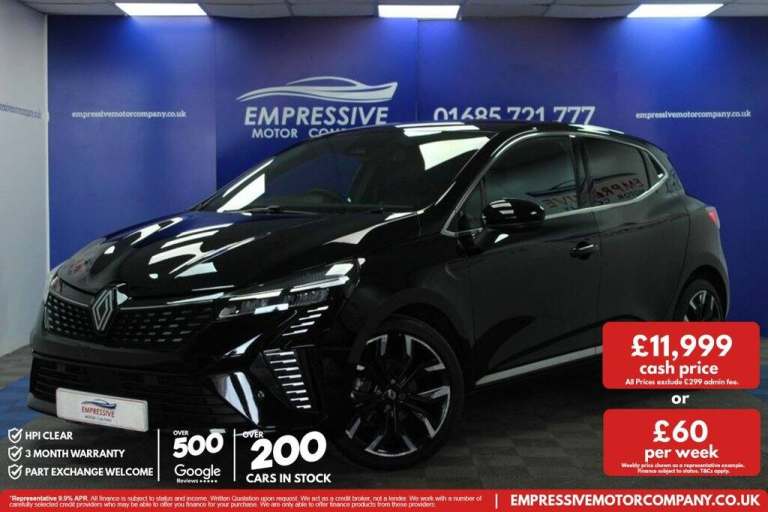 2024 24 RENAULT CLIO 1.0 TCE TECHNO HATCHBACK 5DR PETROL MANUAL EURO 6 (S/S) (90