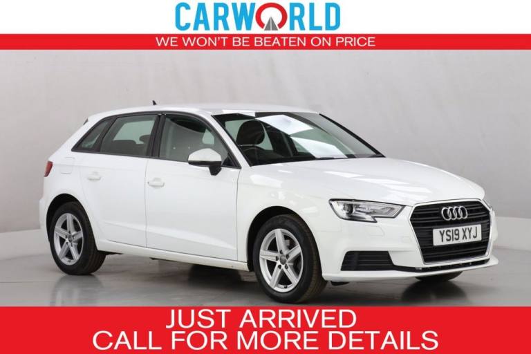2019 Audi A3 1.0 TFSI 30 SE Technik Sportback 5dr Petrol Manual Euro 6 (s/s) (116 ps) Hatchback P...