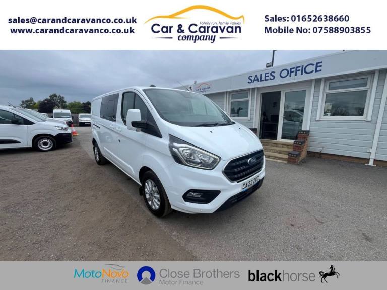 2022 22 FORD TRANSIT CUSTOM 2.0 320 ECOBLUE LIMITED CREW VAN DOUBLE CAB 5DR DIES